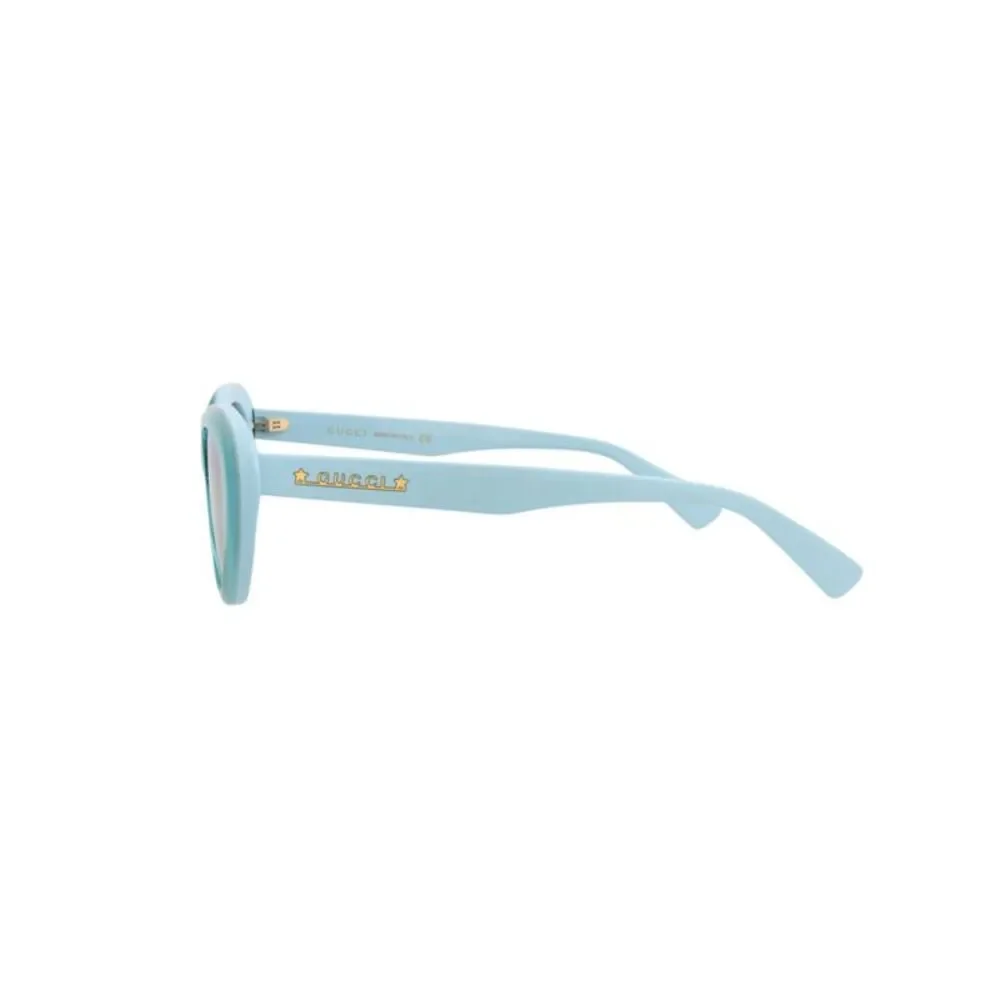 Gucci Cat Eye-Frame Acetate Sunglasses Blue Womens